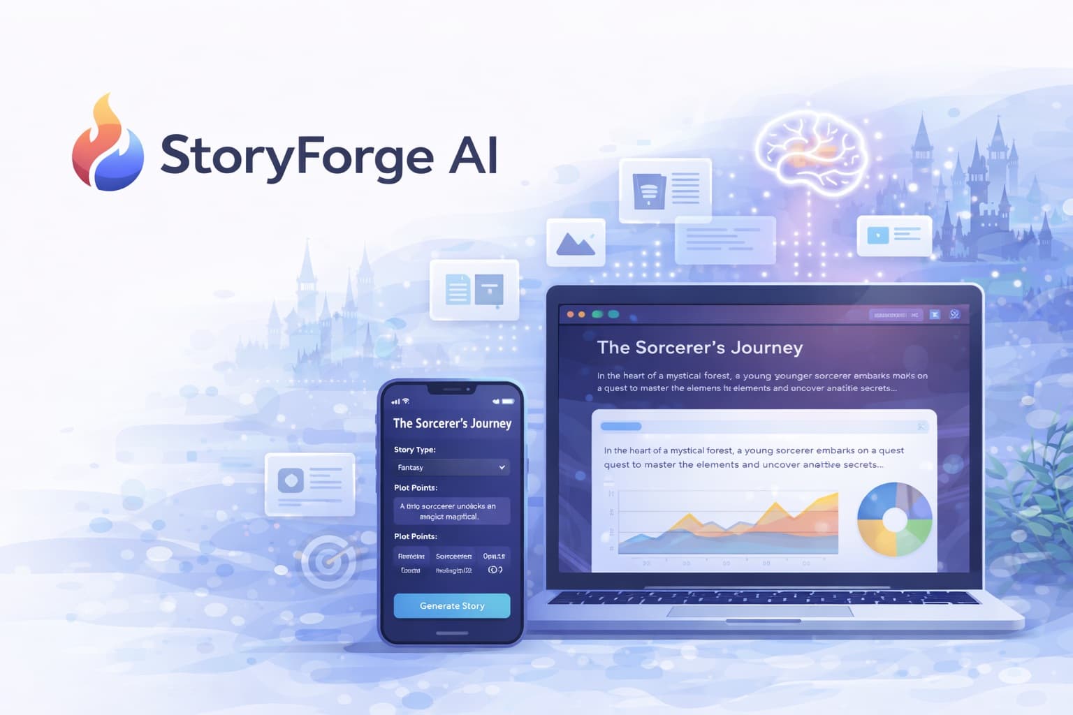 StoryForge AI preview